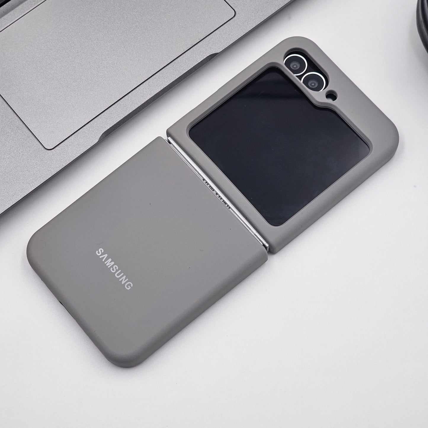 Silicone Case with Microfiber Lining For Samsung Galaxy Z Flip 6 | Soft Silk Feel