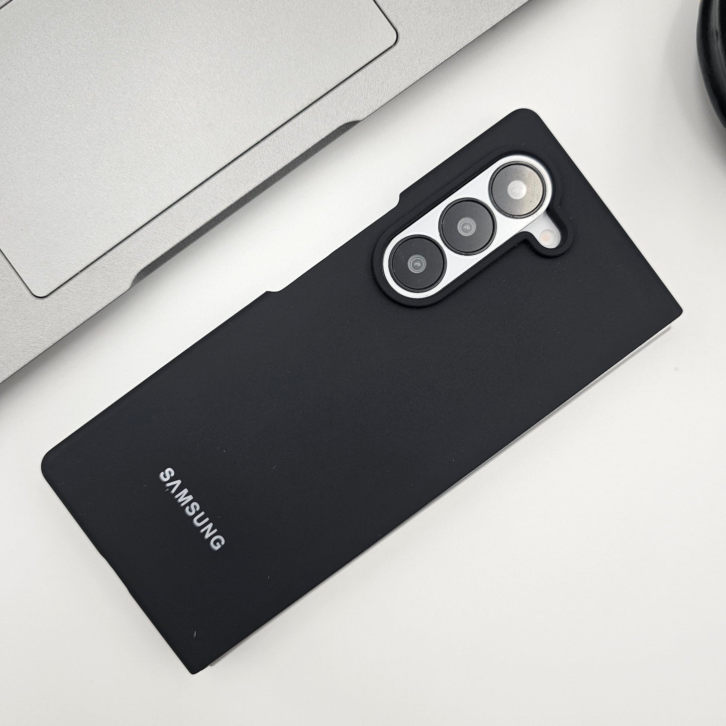 Silicone Case with Silk Feel for Samsung Galaxy Z Fold 6 | Velvet Inner Lining