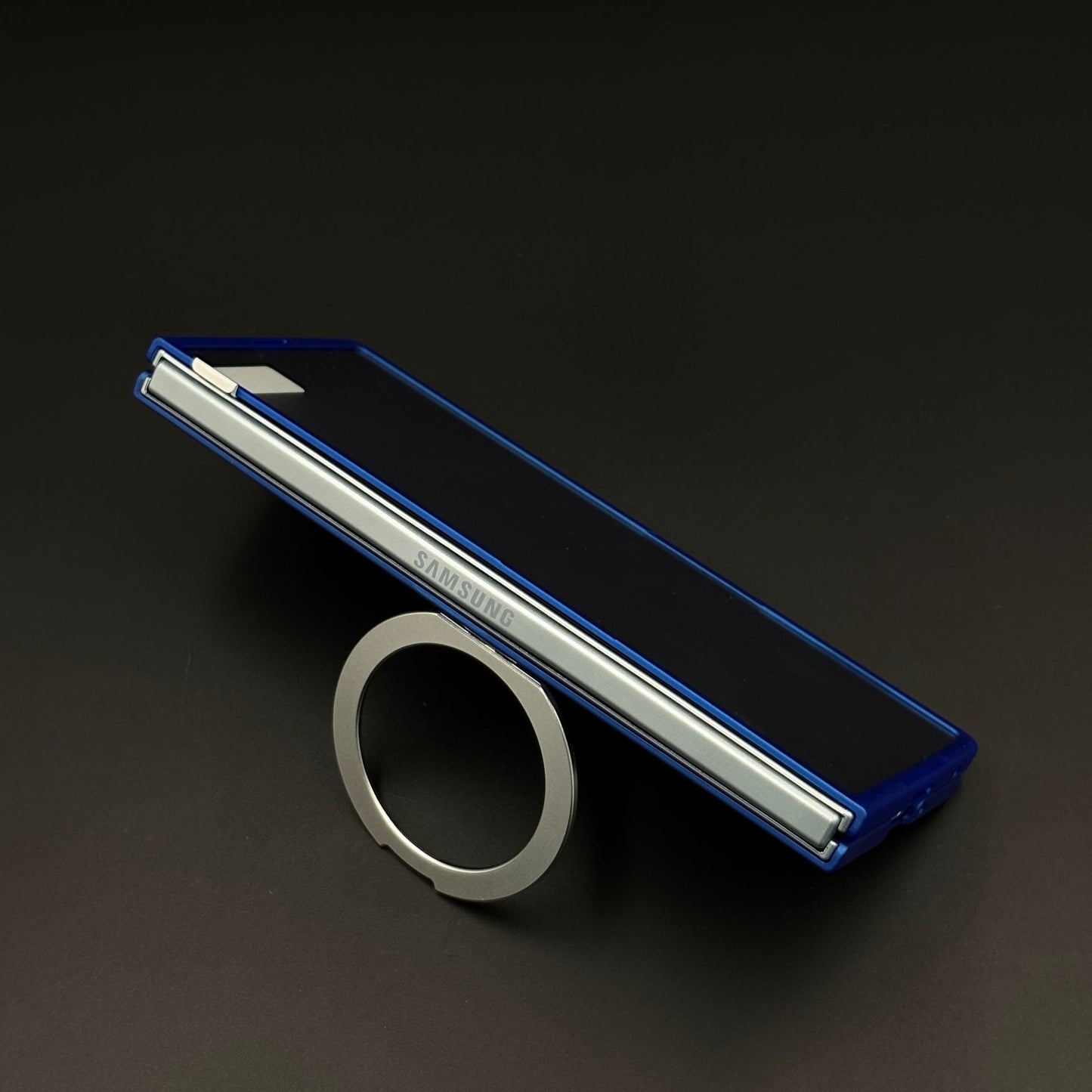 Magnetic Ring Stand Case with Front Screen Protector for Samsung Galaxy Z Fold 7 | Slim Grip & Full Body Coverage