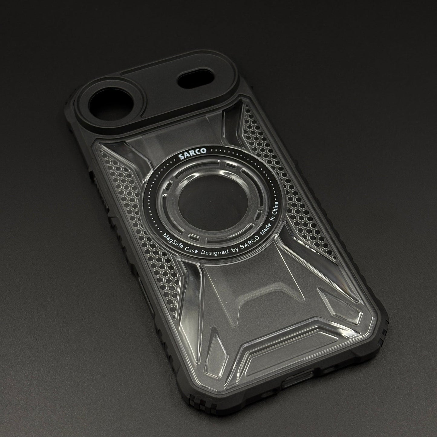 Military Protective Reinforced Armor Grade MagSafe Phone Case Cover for iPhone 17 Air | Impact-Proof Clear Shield