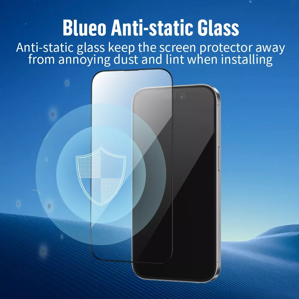 Anti Static Dustproof HD Clear Tempered Glass for iPhone 17 Series