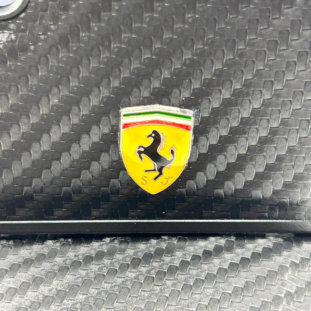 Samsung Galaxy Z Flip 4 Ferrari Carbon Case Cover