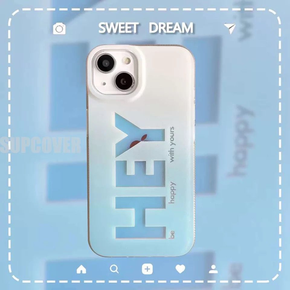 iPhone Hey Design Hollographic Cover Case Clearance