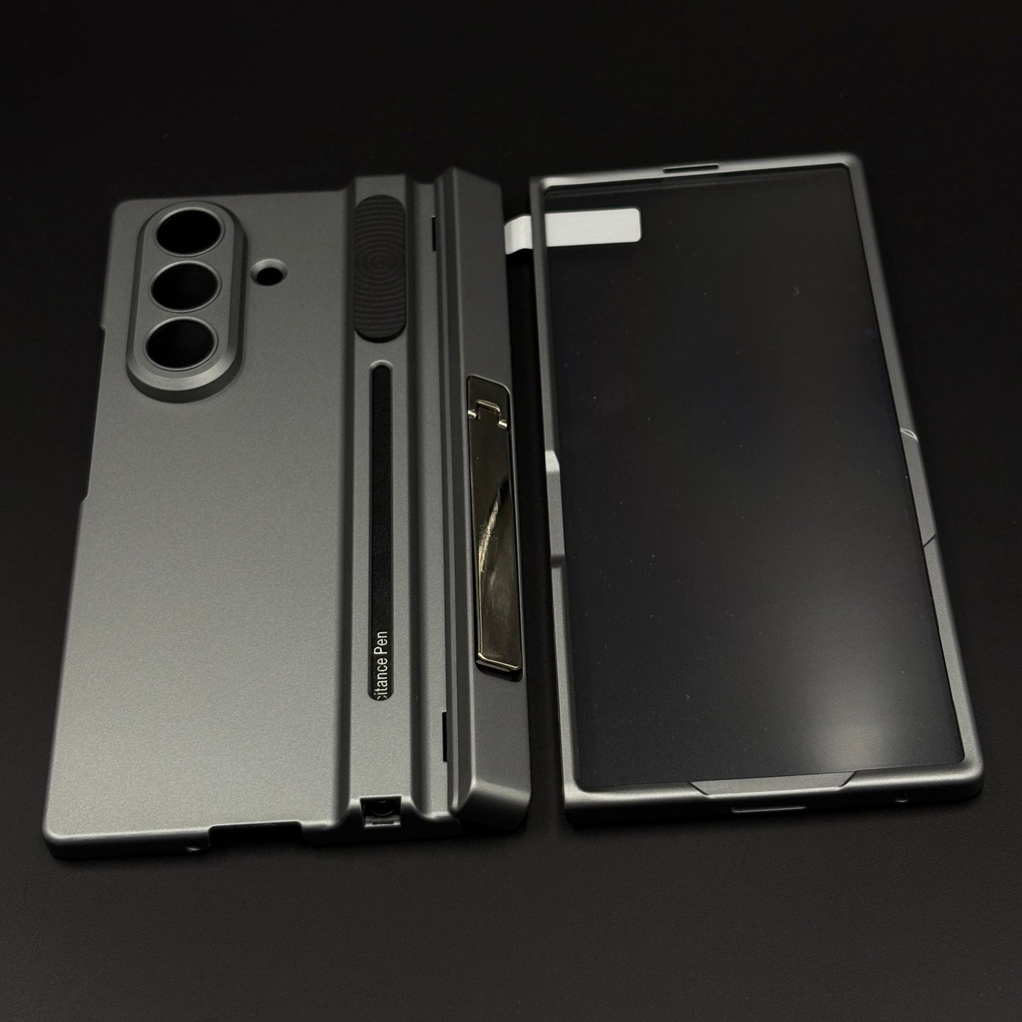 Hinge Protector Case Front Screen Guard & S Pen with Slot for Samsung Galaxy Z Fold 7