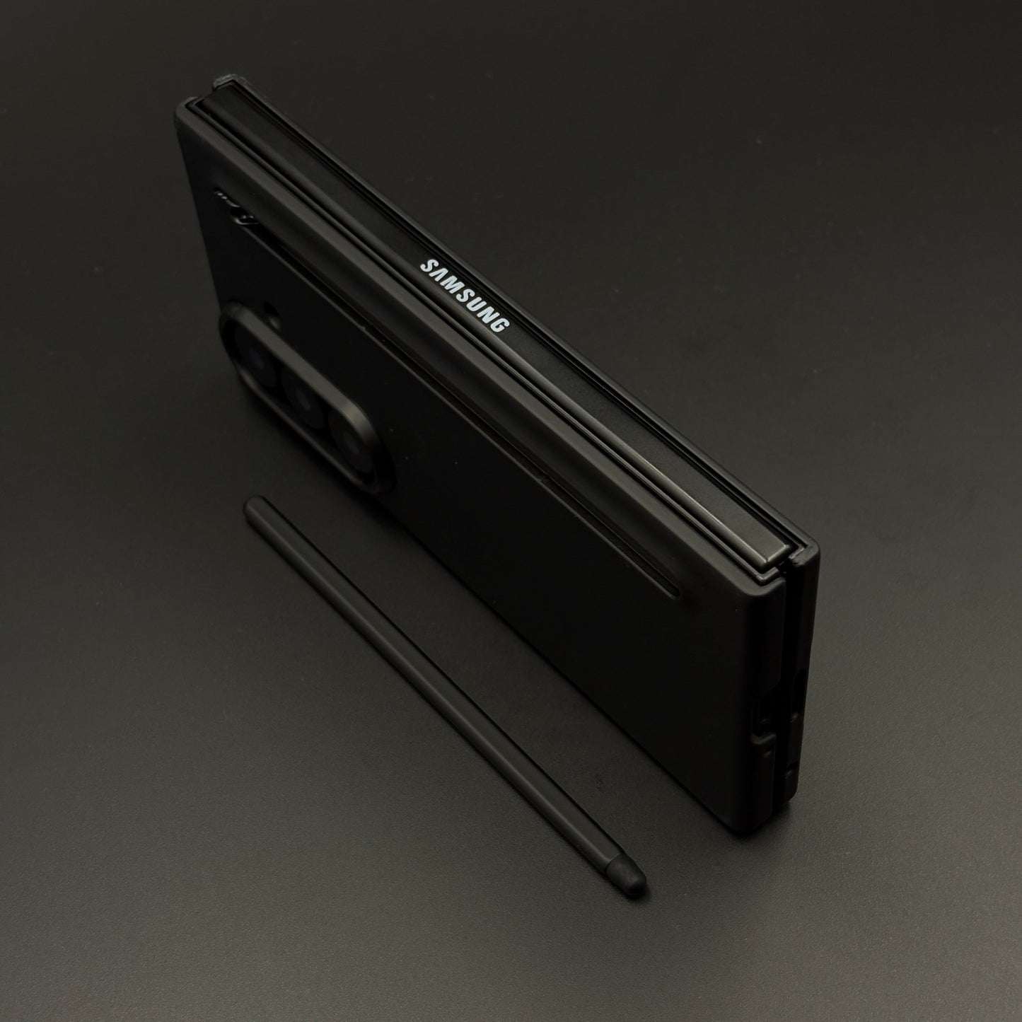 Silk Feel Liquid Silicone Phone Case Cover with Pen for Samsung Galaxy Z Fold 7 | Ultra-Soft Shockproof