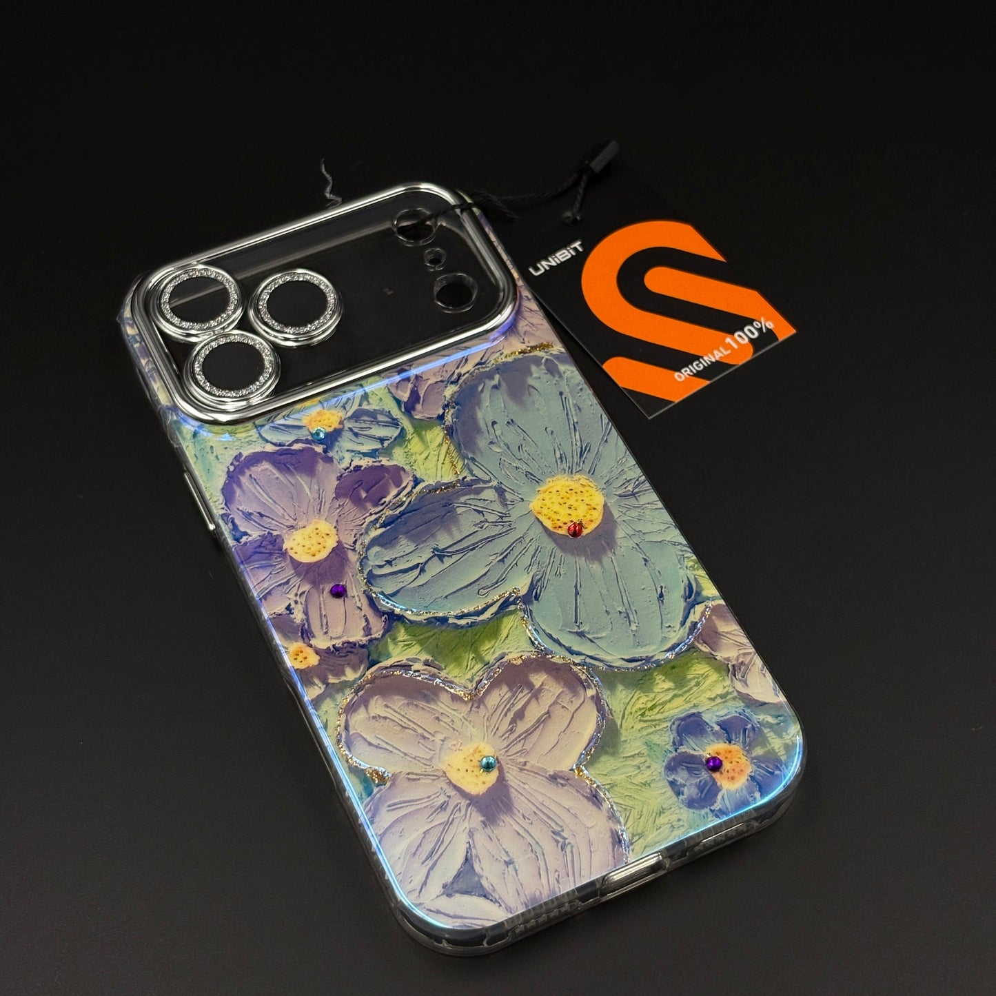 Pastel Floral Fantasy Phone Case Cover for iPhone 17 Series | Artistic Flower