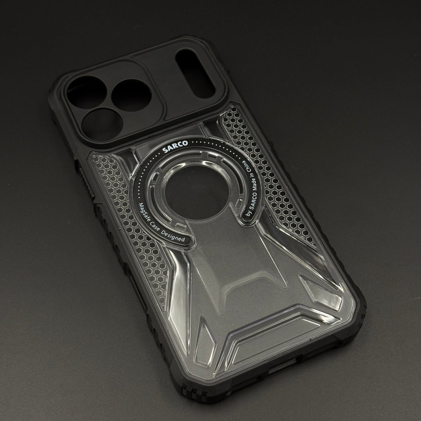 Military Protective Reinforced Armor Grade MagSafe Phone Case Cover for iPhone 17 Series | Impact-Proof Clear Shield