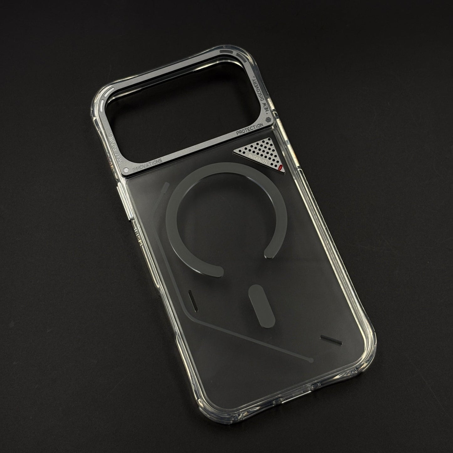 Non Yellow Clear Magnetic Magsafe Case for iPhone 17 Series