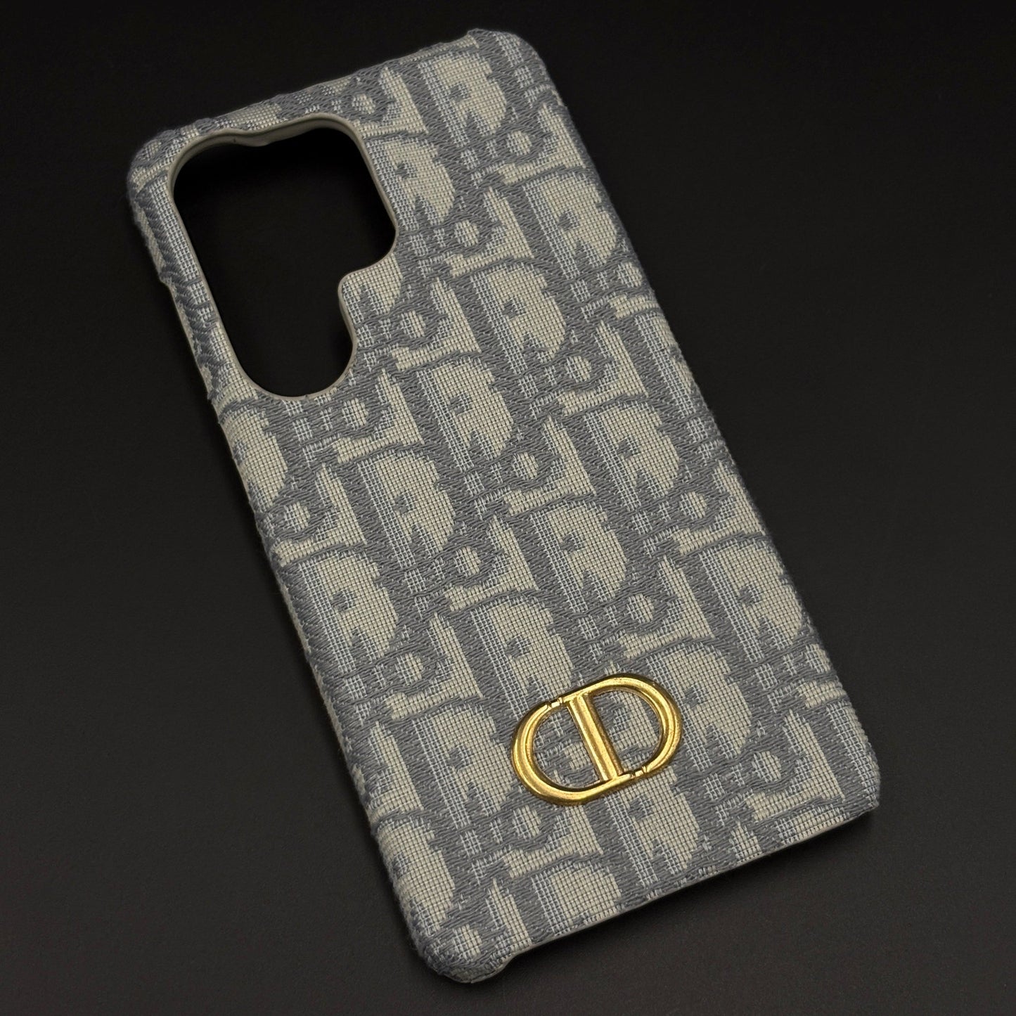 Luxury Brand CD Embroidery Case for Samsung Galaxy S26 Ultra