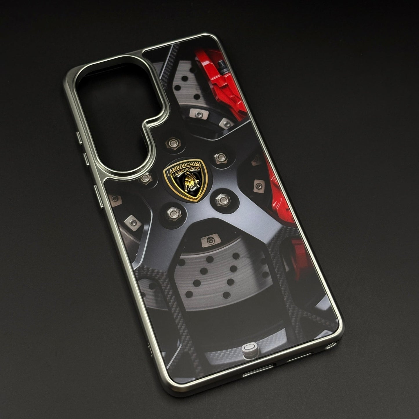 Luxury Motorsport Inspired Lambo Metal Frame Case for Samsung Galaxy S26 Ultra