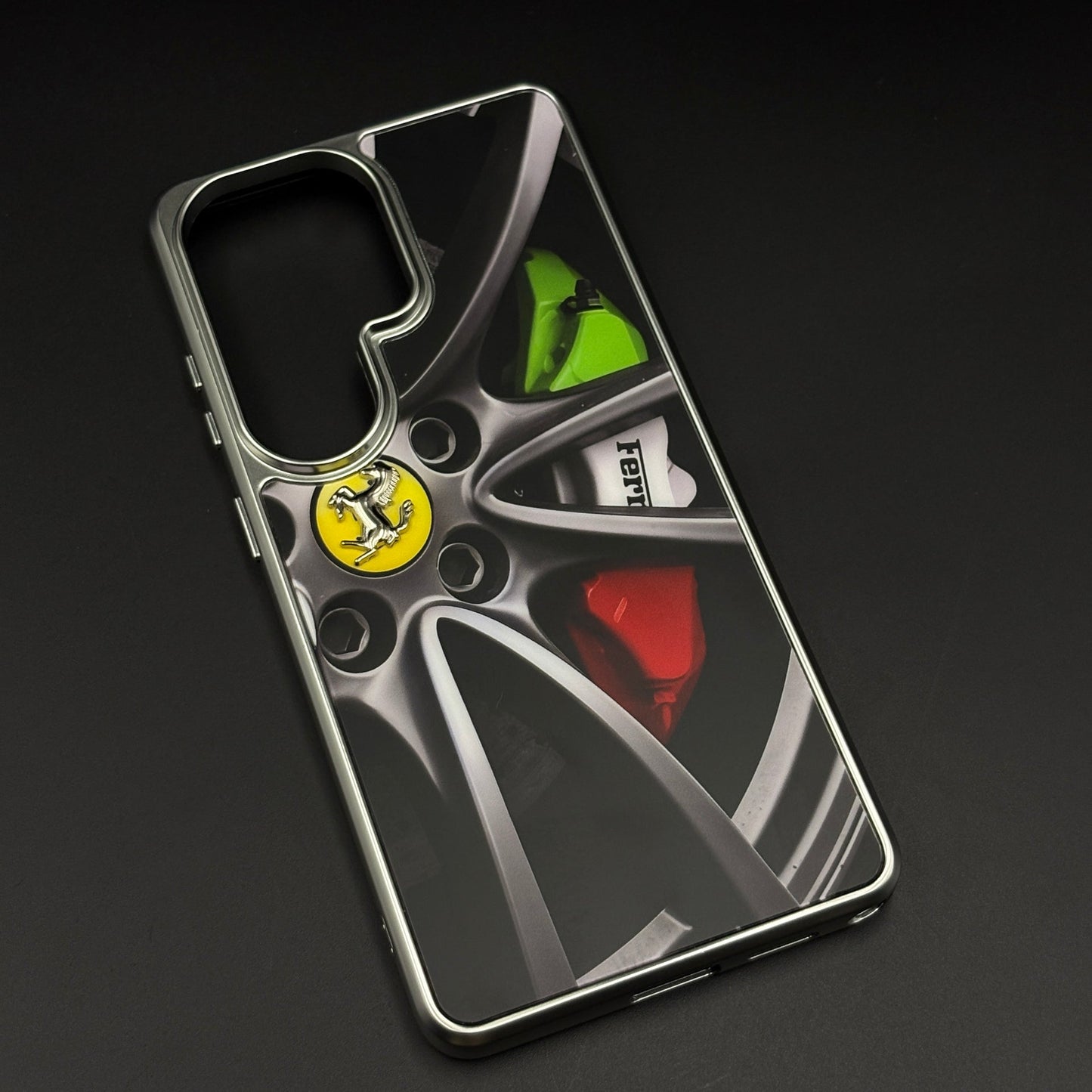 Luxury FR Horse Motorsport Inspired Metal Frame Case for Samsung Galaxy S26 Ultra