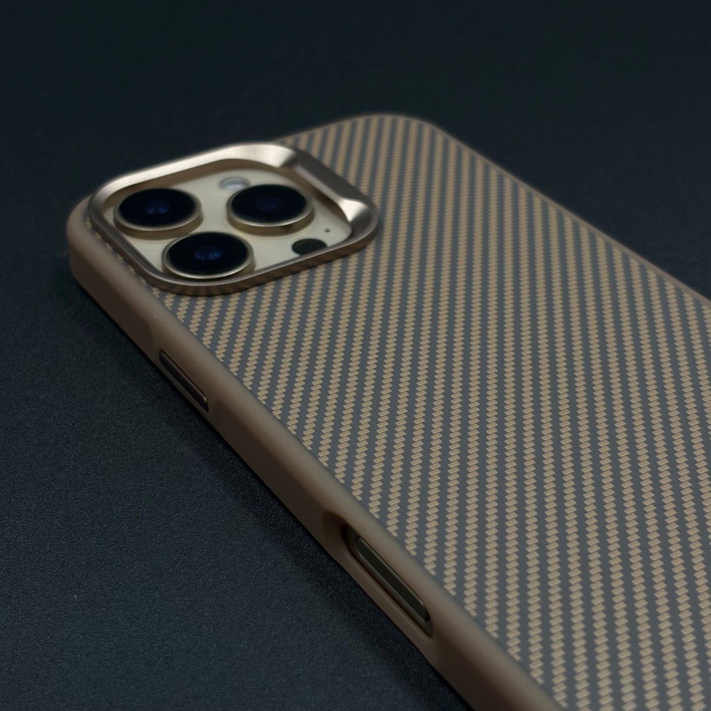 Carbon Fiber Case with Hidden Magsafe for iPhone Series | Metallic Camera Guard | Slim Magnetic Luxury Protection
