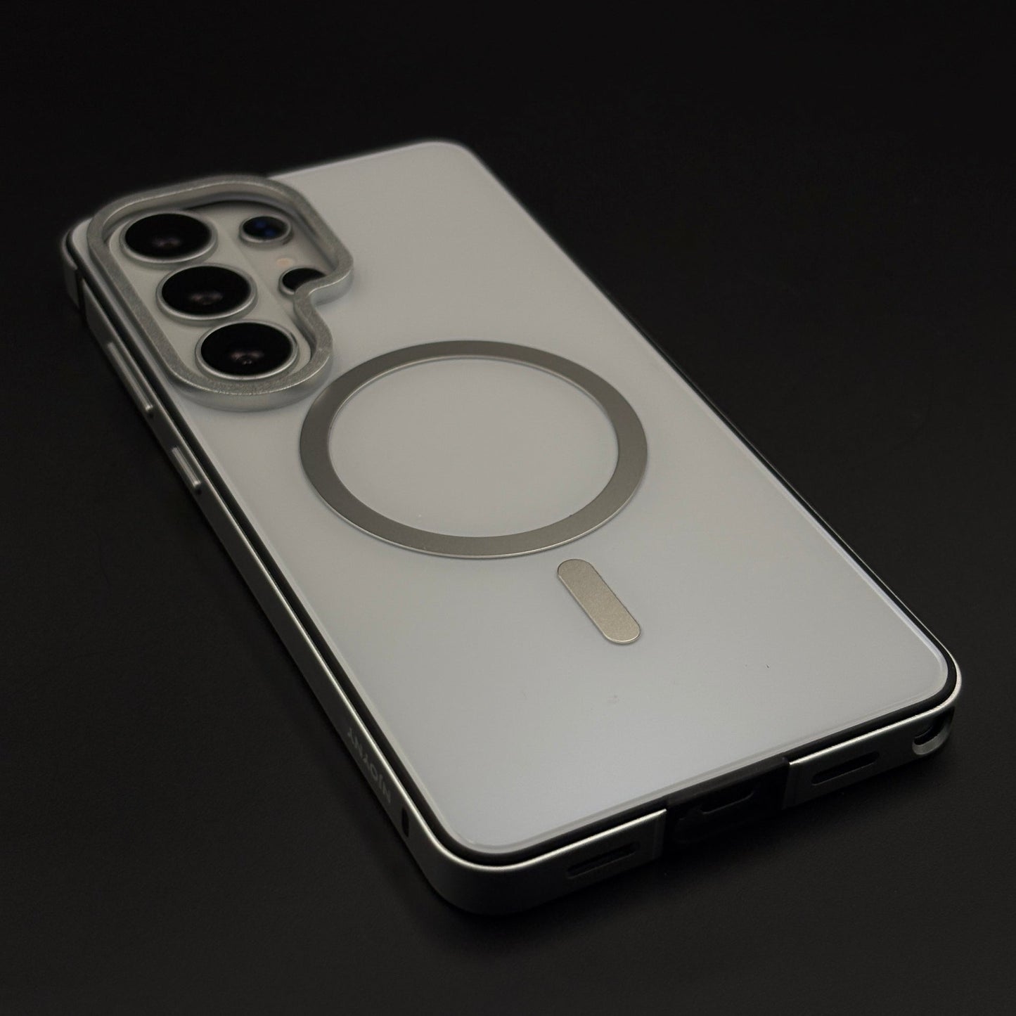 Matte MagSafe Case with Raised Metal Camera Bezel for Samsung Galaxy S26 Ultra
