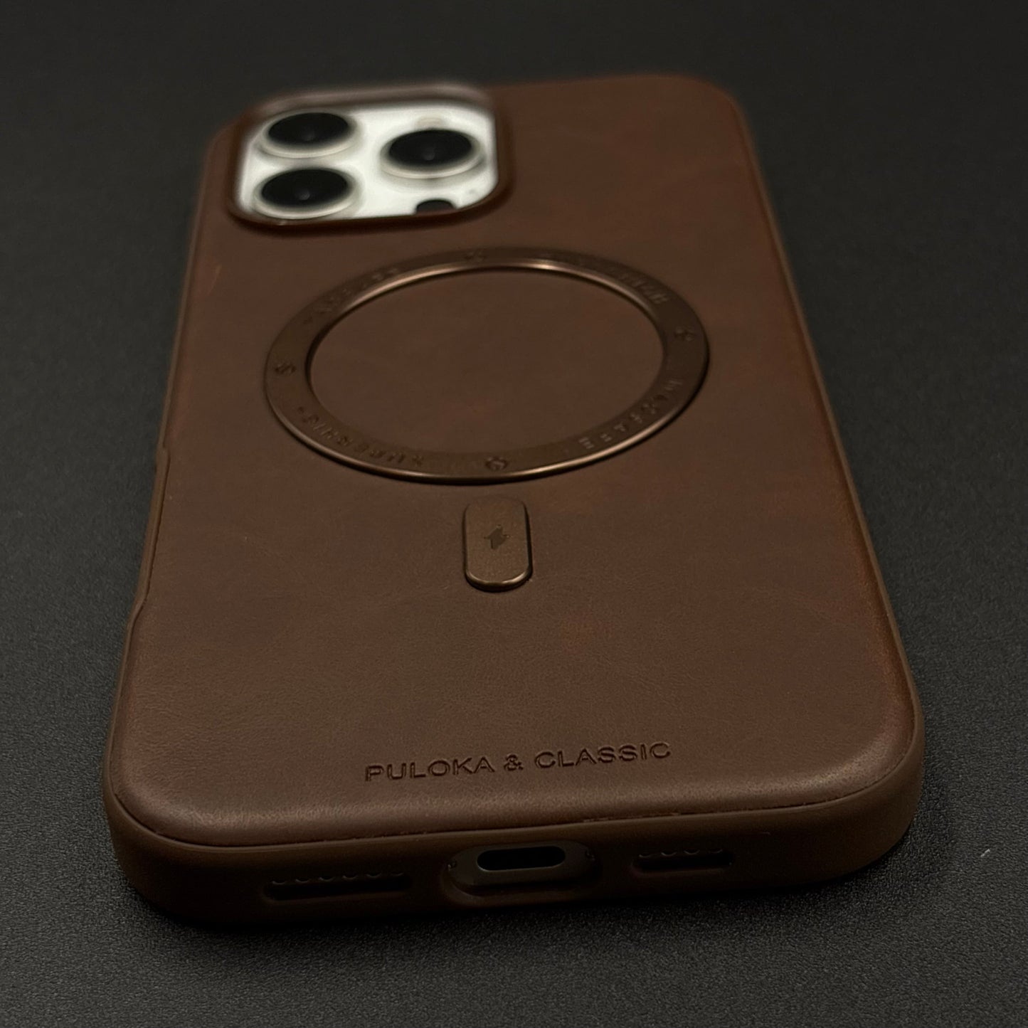 Super Magnetic Magsafe PU Leather Case for iPhone Series | Premium Grip & Sleek Design
