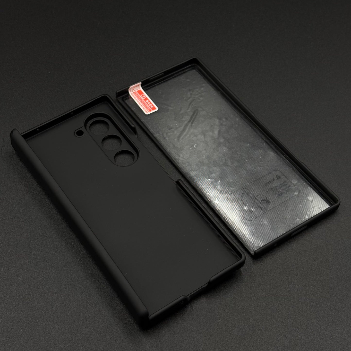 Smooth Silk Feel Silicone Case with Kickstand & Wristband for Samsung Galaxy Z Fold 6 | Front Screen Protector
