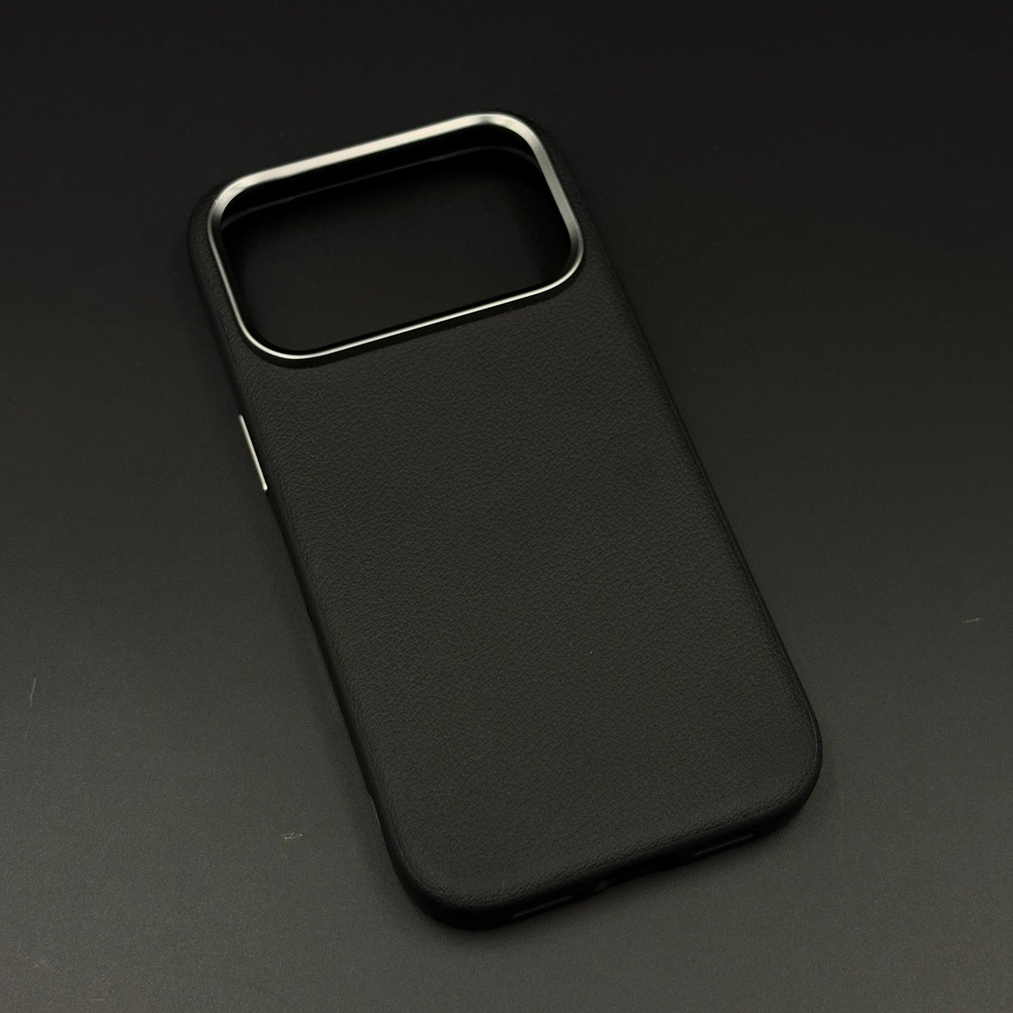 Minimalist SRP Leather Phone Case Cover for iPhone 17 Series | Genuine Leather | Raised Protection