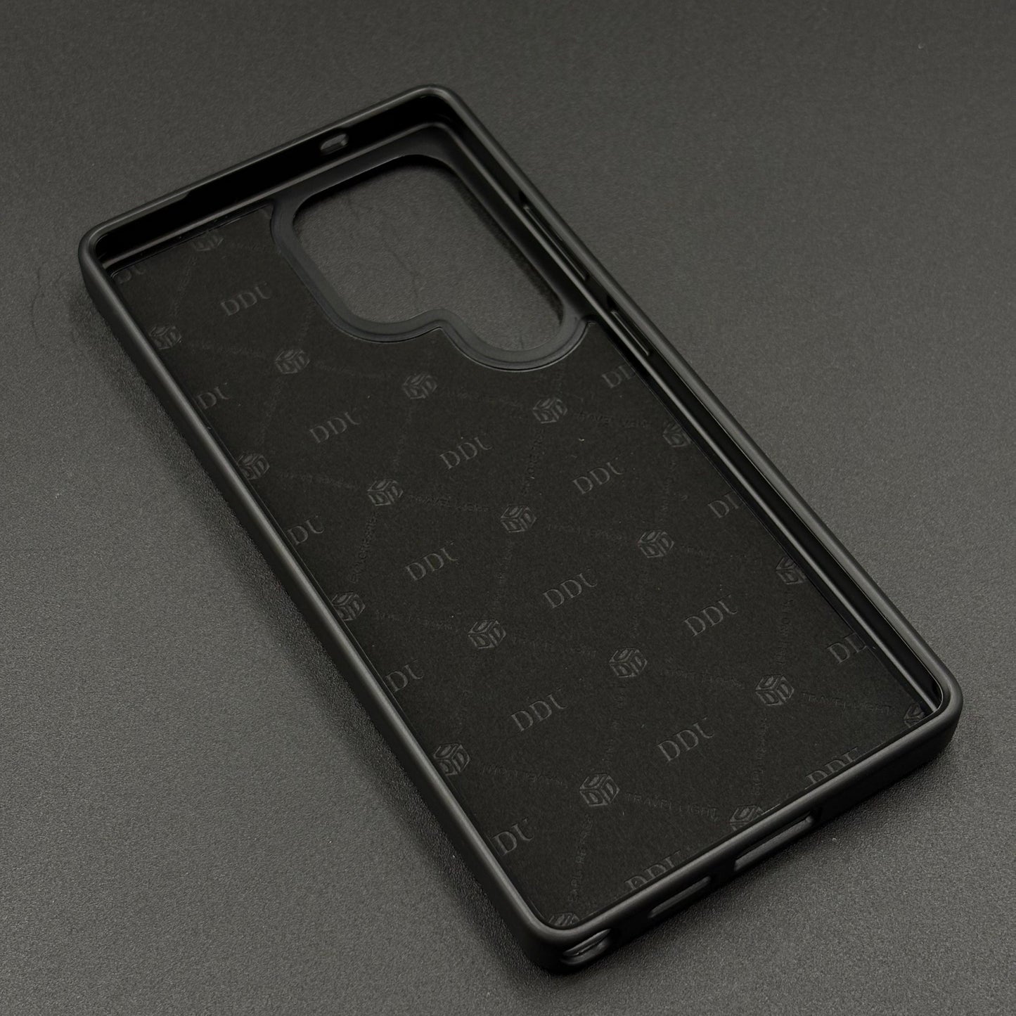 Premium PU Leather Stitch Phone Case for Samsung Galaxy S24 Ultra | Slim Fit with a Wallet/Card Holder