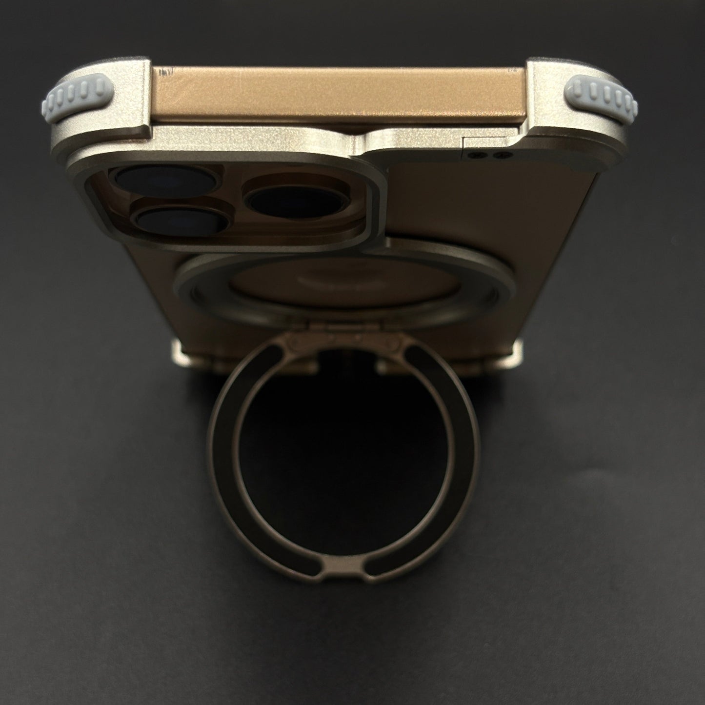 Next-Gen Metal Frame iPhone Case | Luxury Aluminum Rotating Stand | MagSafe Support