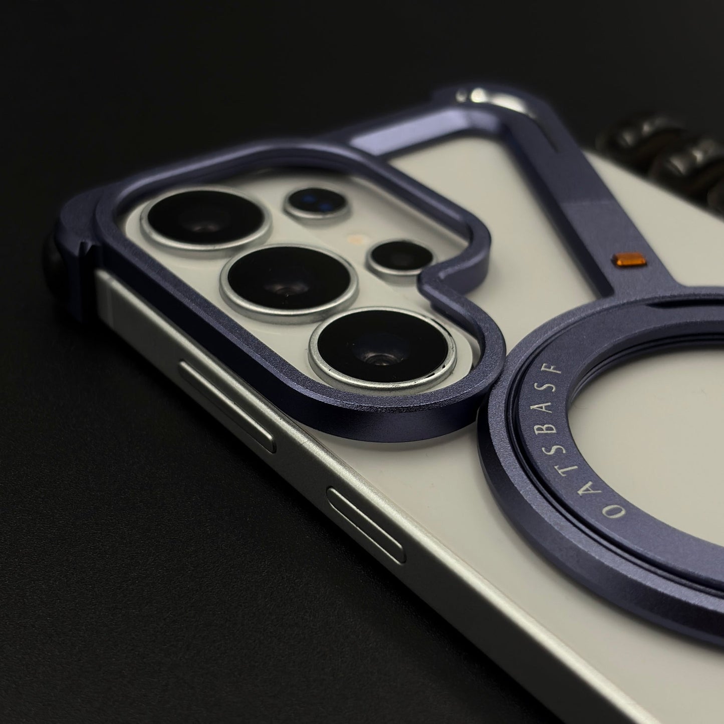 Z Shape Aluminium Metal Rotating Kickstand for Samsung Galaxy S26 Ultra | Frameless Design