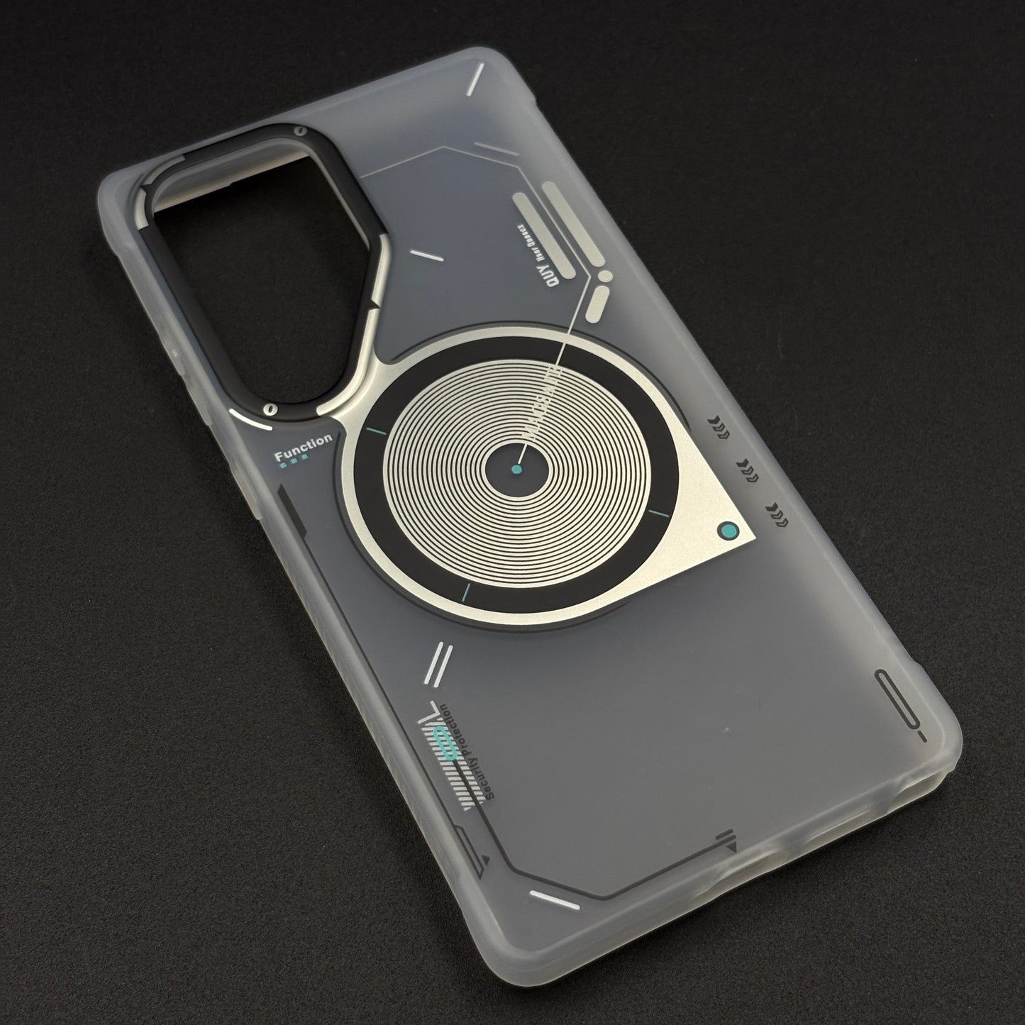 CyberTech MagSafe Case for Samsung Galaxy S25 Ultra | Matte Translucent Soft-Touch | Cooling Design