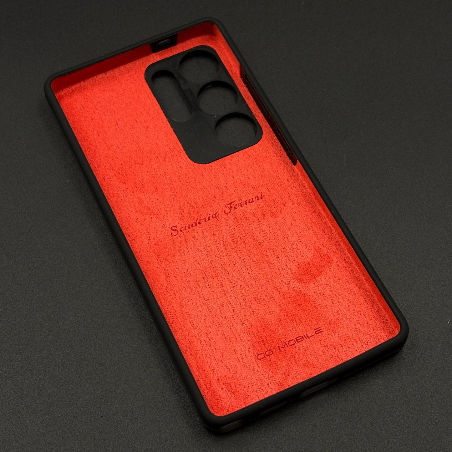 FR Edition Smooth Silk Feel Silicone Case for Samsung Galaxy S24 Ultra | Sporty Luxury Finish