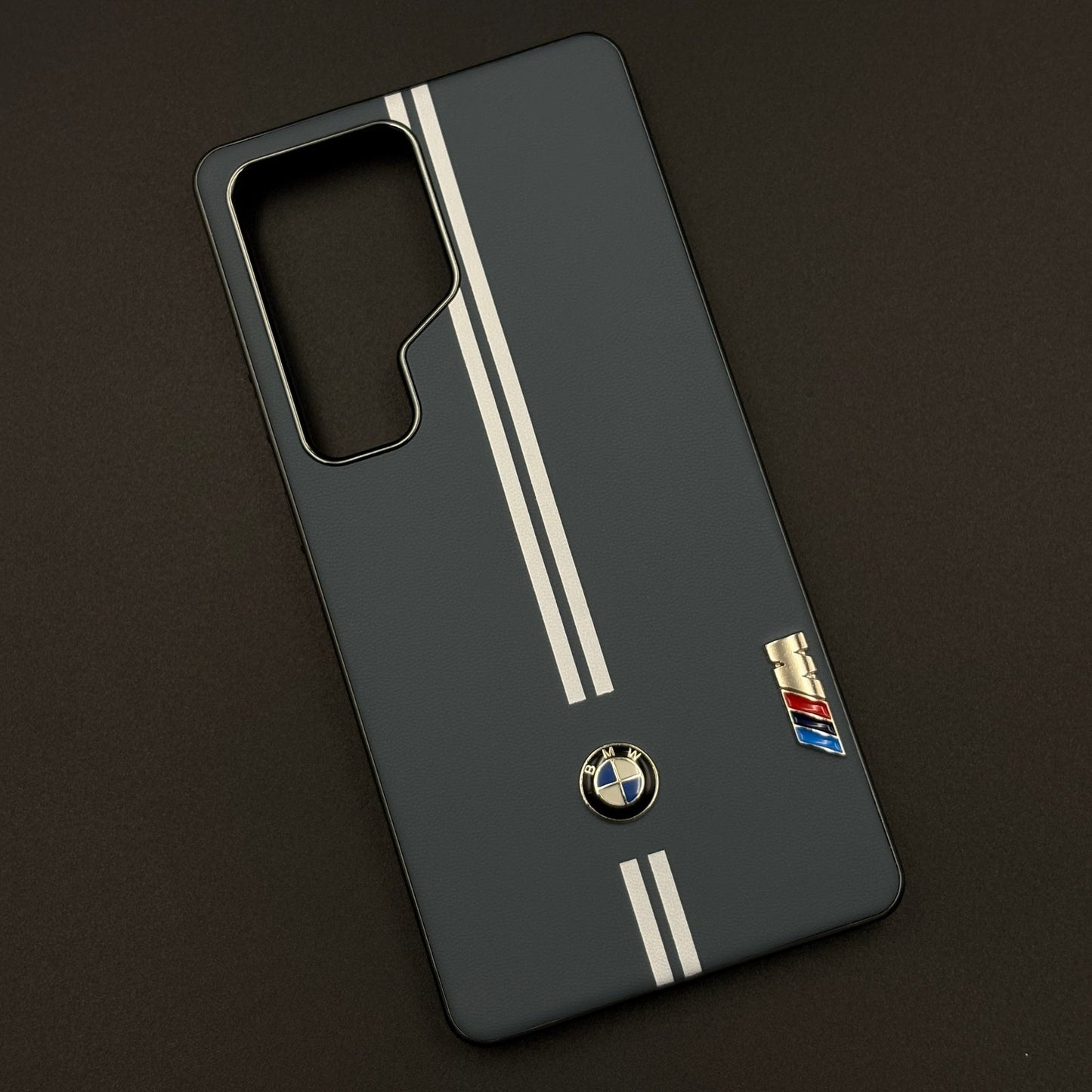 Motorsport Inspired M Performance Stripe Leather Case for Samsung Galaxy S25 Ultra