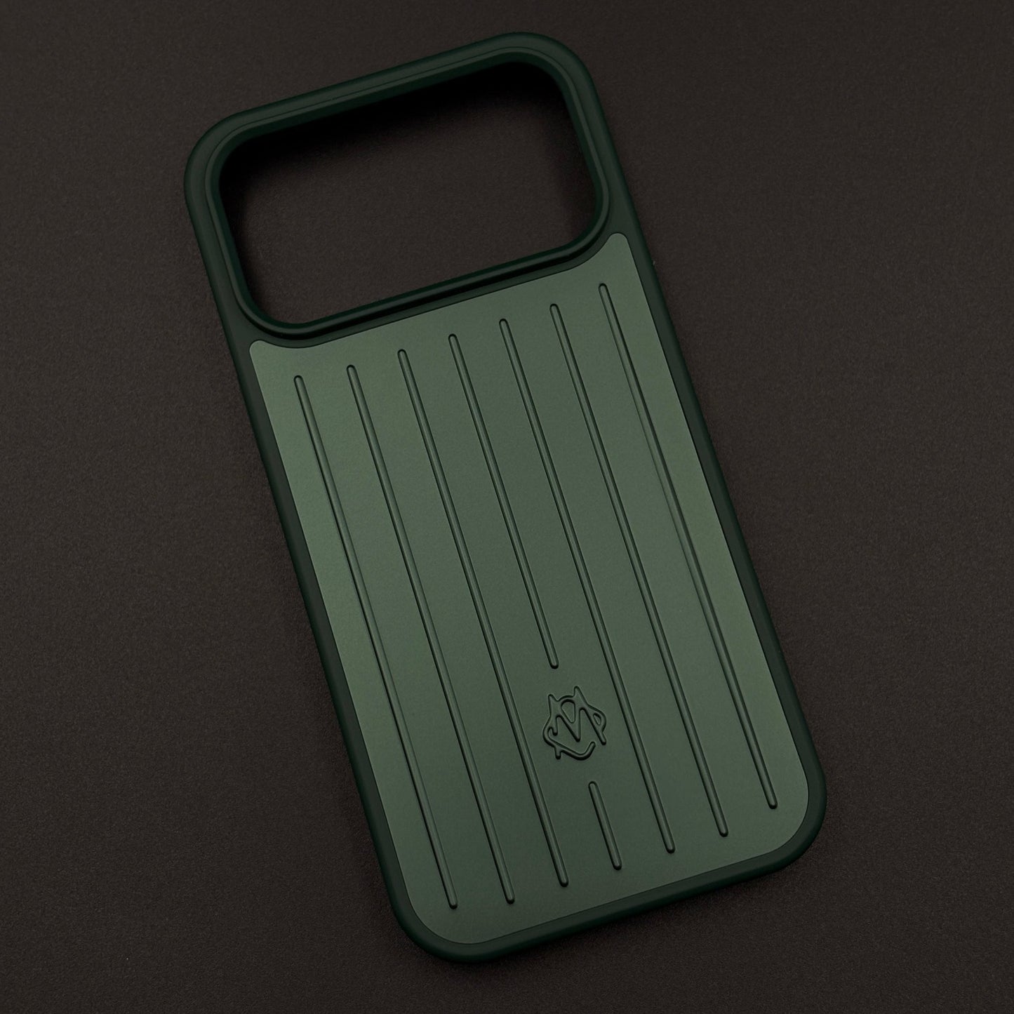 Luxury Luggage Brand RM Vertical Ribbed Hidden MagSafe OG Case for iPhone 17 Series