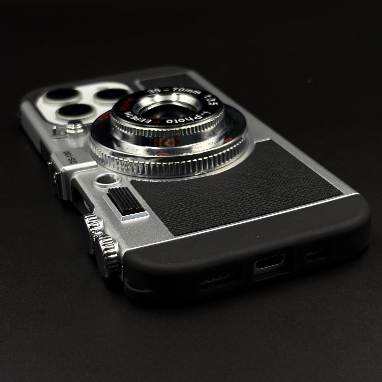 3D Vintage Camera Case for iPhone 15 Series | Retro Designer | Detachable Sling