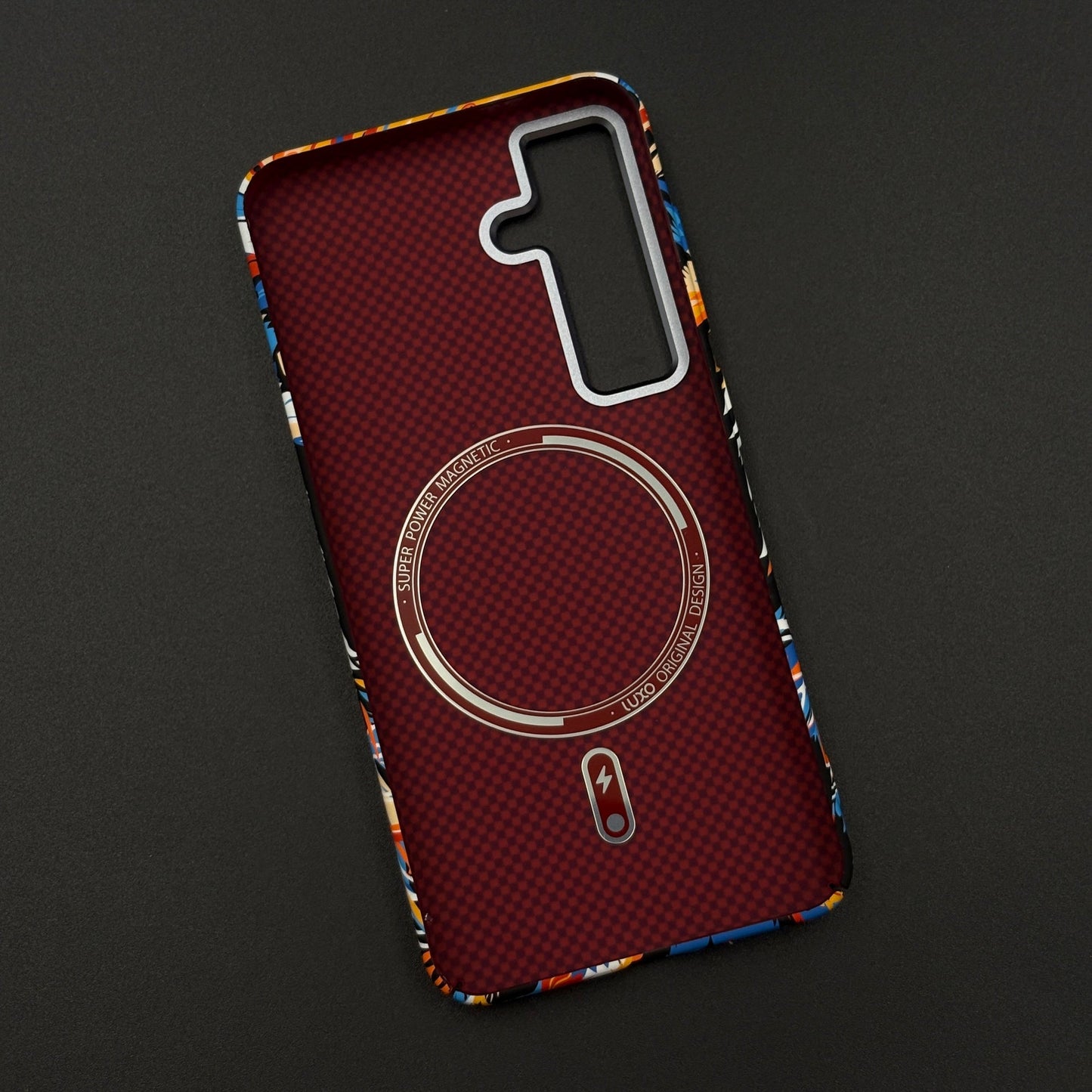 Tiger Premium Slim Case for Samsung Galaxy S24 | S25 | Rare Aramid Texture Finish | Real Carbon Fibre Feel | Hidden MagSafe