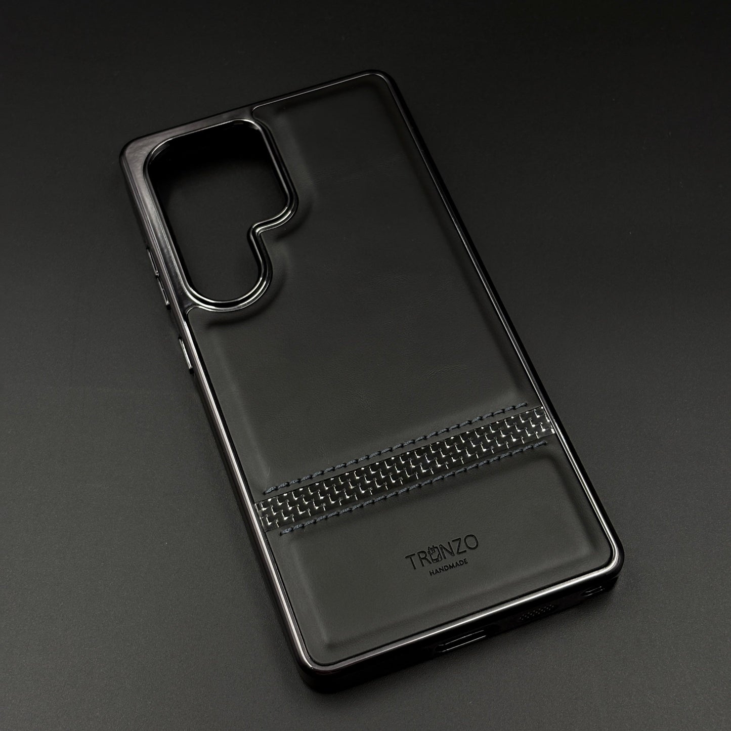 Leather Stripe Texture Case for Samsun Galaxy S25 Ultra Slim Luxury Protective Cover