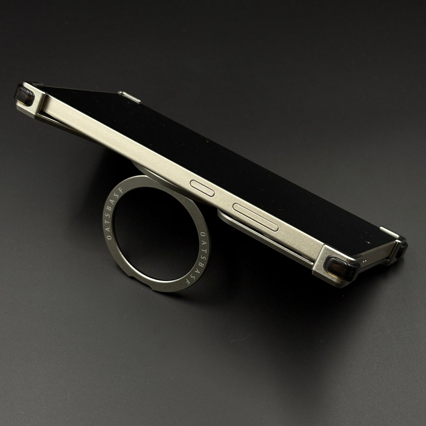 Z Shape Aluminium Metal Rotating Kickstand for Samsung Galaxy S25 Ultra | Frameless Design