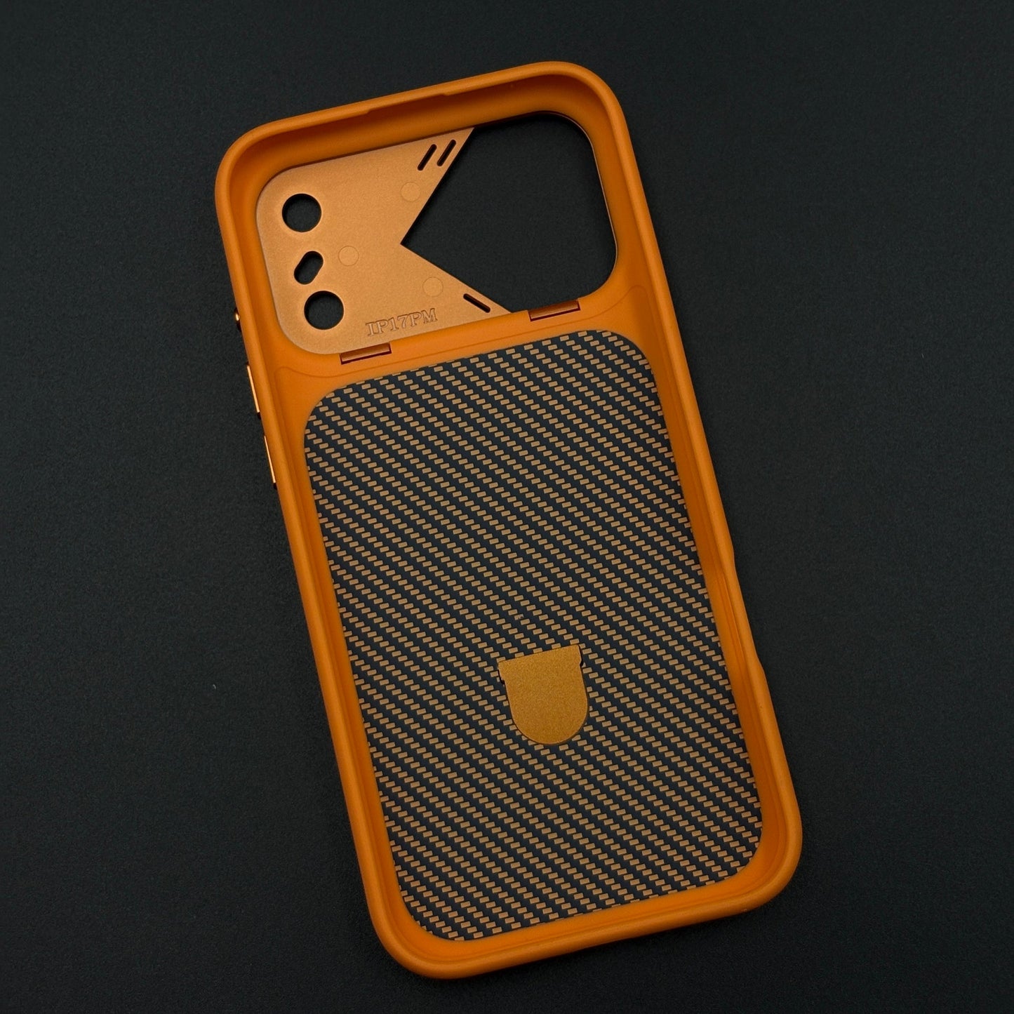 Carbon Stand MagSafe Case Cover for iPhone 17 Series