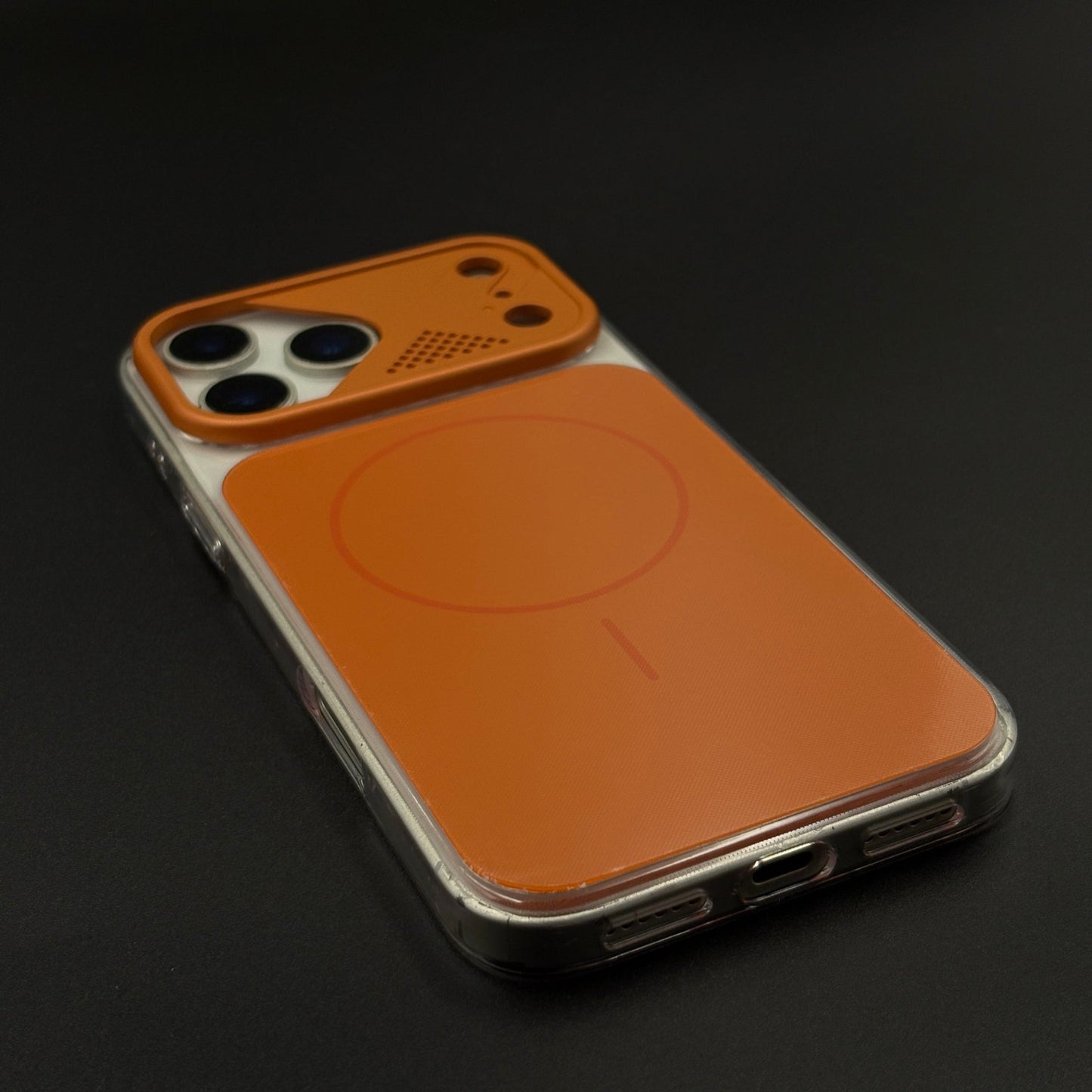 Raised Bezel Camera Protection MagSafe TPU Case Cover for iPhone 17 Series