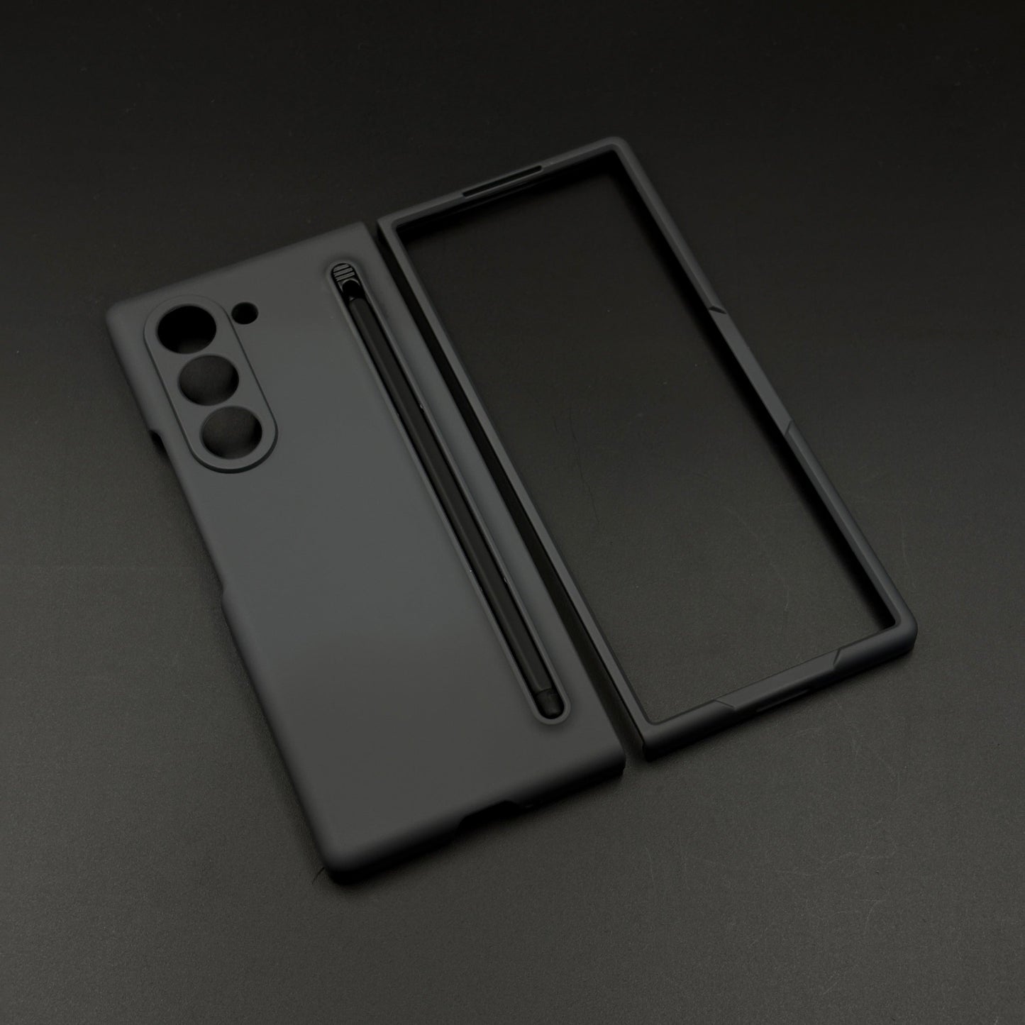 Ultra Slim Case with Pen for Samsung Galaxy Z Fold 7 | Soft Matte Finish | Built-In Pen Slot