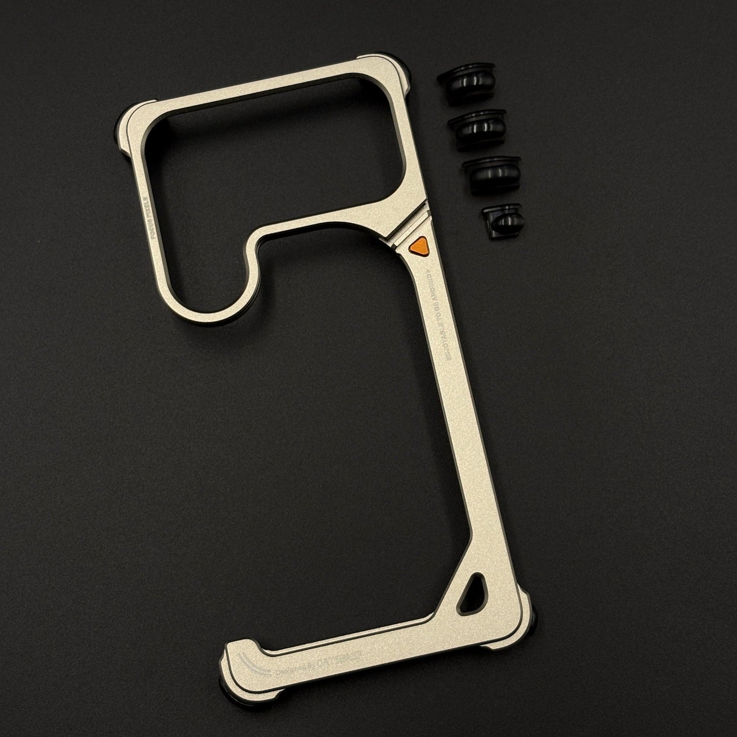 9 Shape Aluminum Metal Frameless Border Case for Samsung Galaxy S26 Ultra