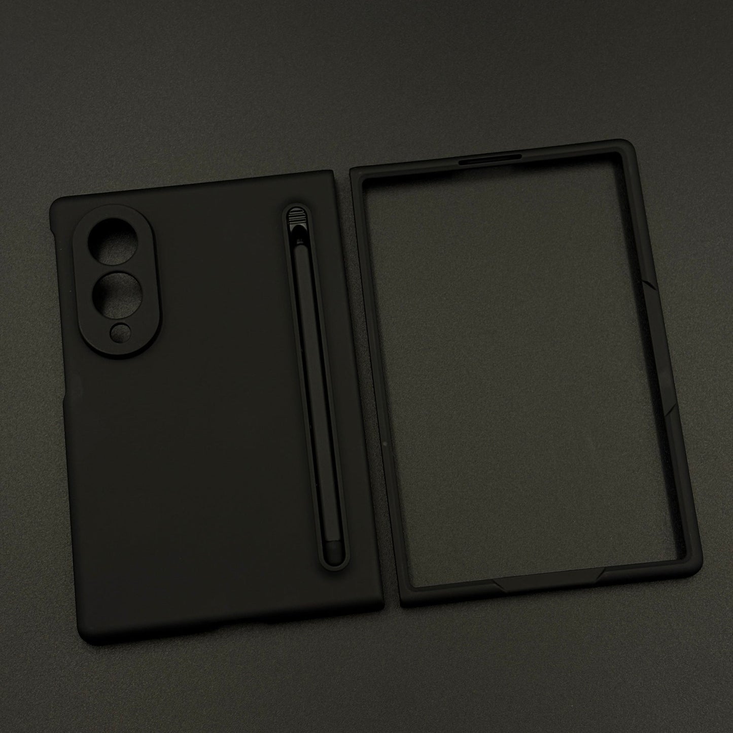 Slim Case with Pen for Samsung Galaxy Z Fold 8 | Soft Matte Finish | Built-In Pen Slot