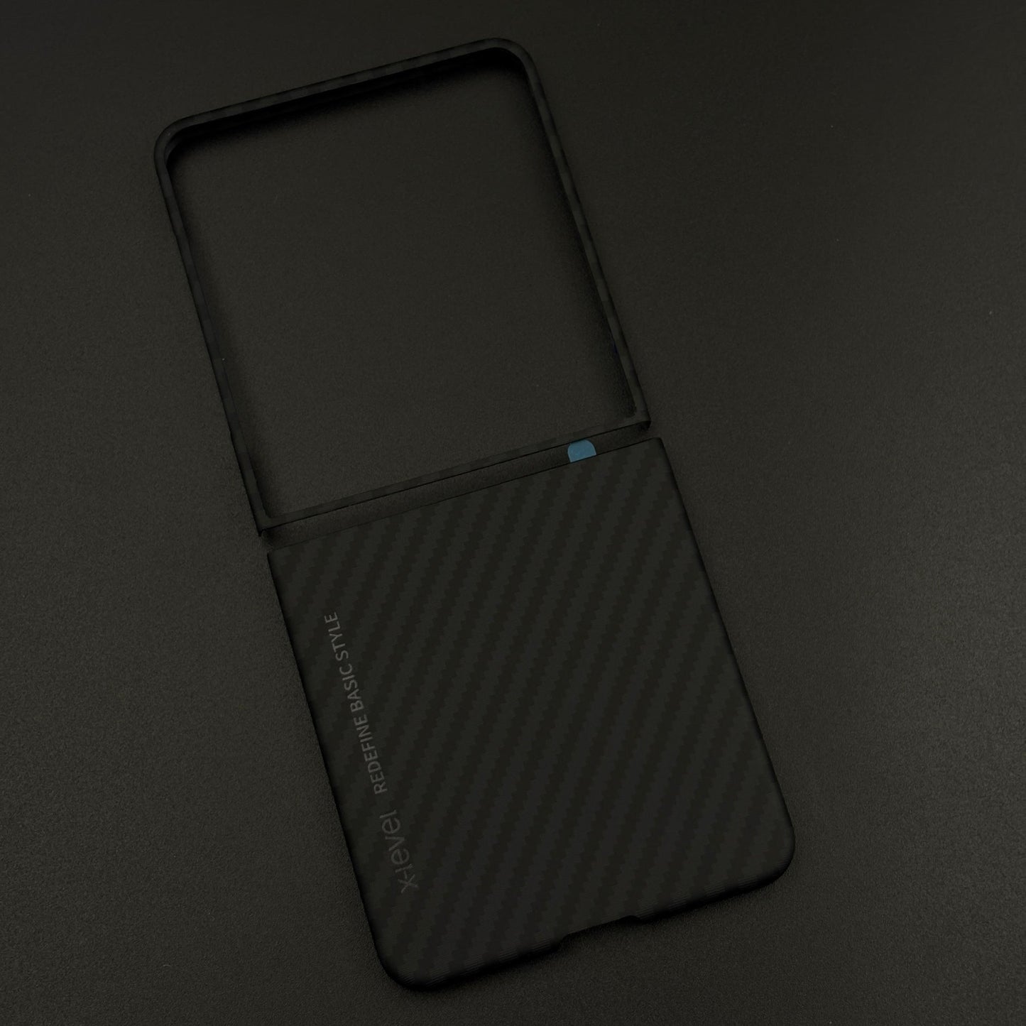 Ultra Thin Carbon Fibre Feel Case for Samsung Galaxy Z Flip 7