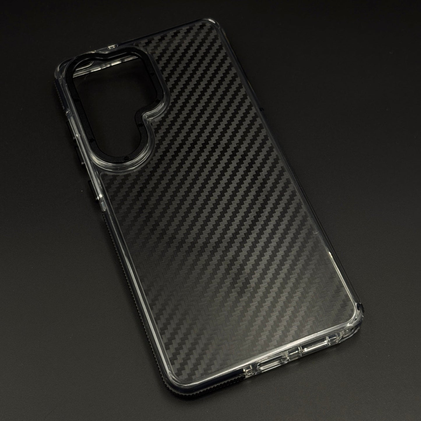 Carbon Fibre Matte MagSafe Case for Samsung Galaxy S26 Ultra | Smokey Finish Protection