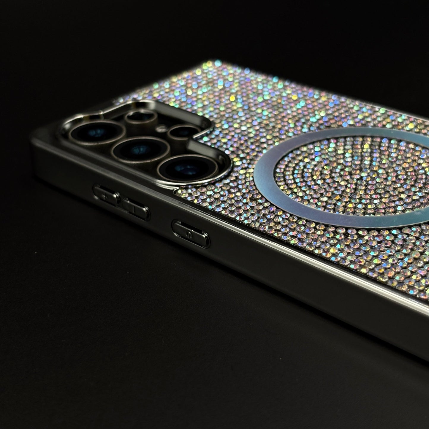 Diamond Glitter MagSafe Case for Samsung Galaxy S25 Ultra | Shimmer Finish | Protective Cover