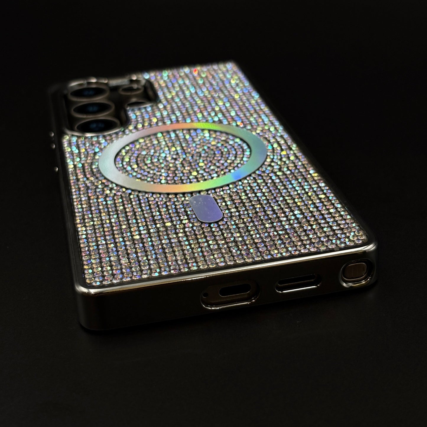 Diamond Glitter MagSafe Case for Samsung Galaxy S25 Ultra | Shimmer Finish | Protective Cover