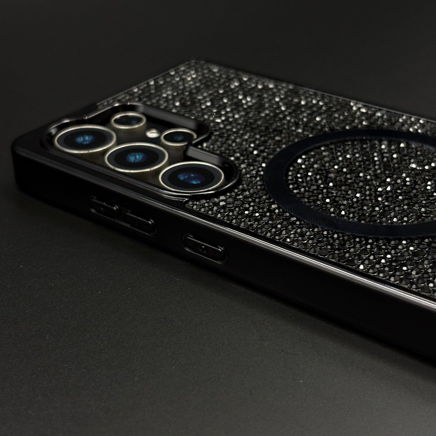 Diamond Glitter MagSafe Case for Samsung Galaxy S25 Ultra | Shimmer Finish | Protective Cover