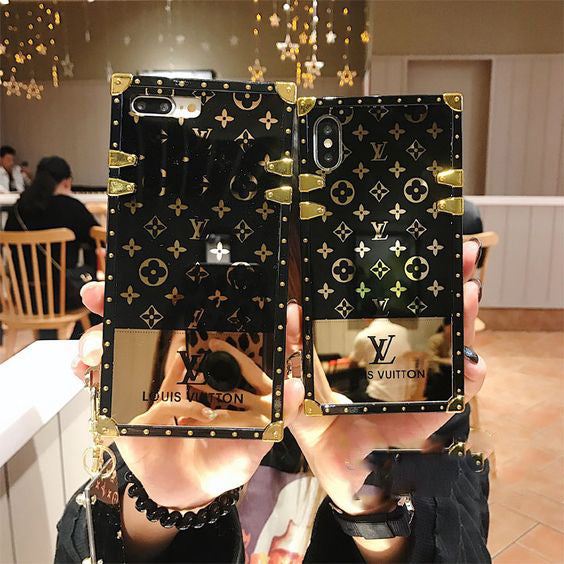iPhone 15 Series Luxury Branded Trunk Phone Case