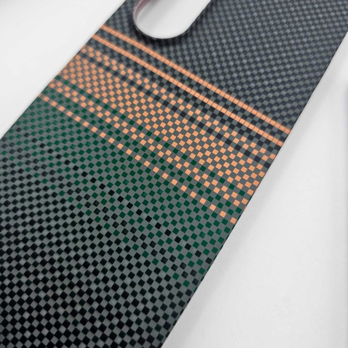 Samsung Galaxy Z Fold 5 Pixelated Premium Slim Case | Rare Aramid Texture Finish | Real Carbon Fibre Feel | Hidden MagSafe