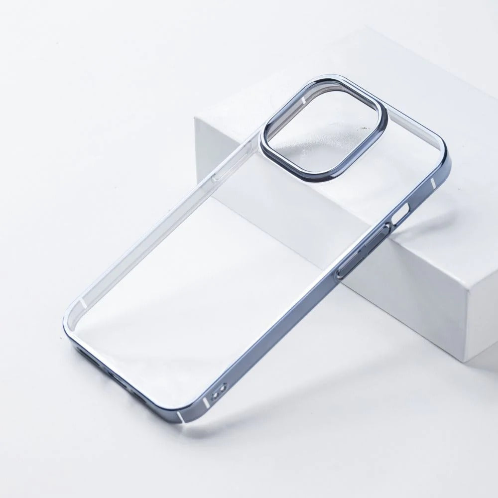 iPhone Crystal Clear Chrome Electroplated Bumper Case Cover Clearance Sale