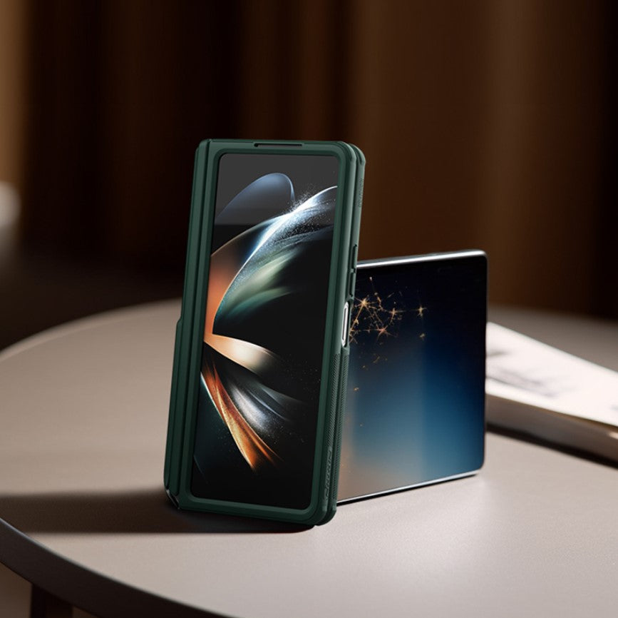 Samsung Galaxy Z Fold 5 Nillkin Frost Shield With Stand Case Cover Green Clearance Sale
