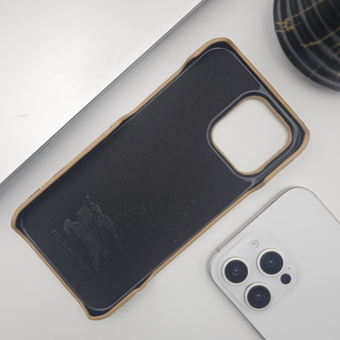 BBRY Fashion PU Leather Case for iPhone | Luxury Designer Protective Cover