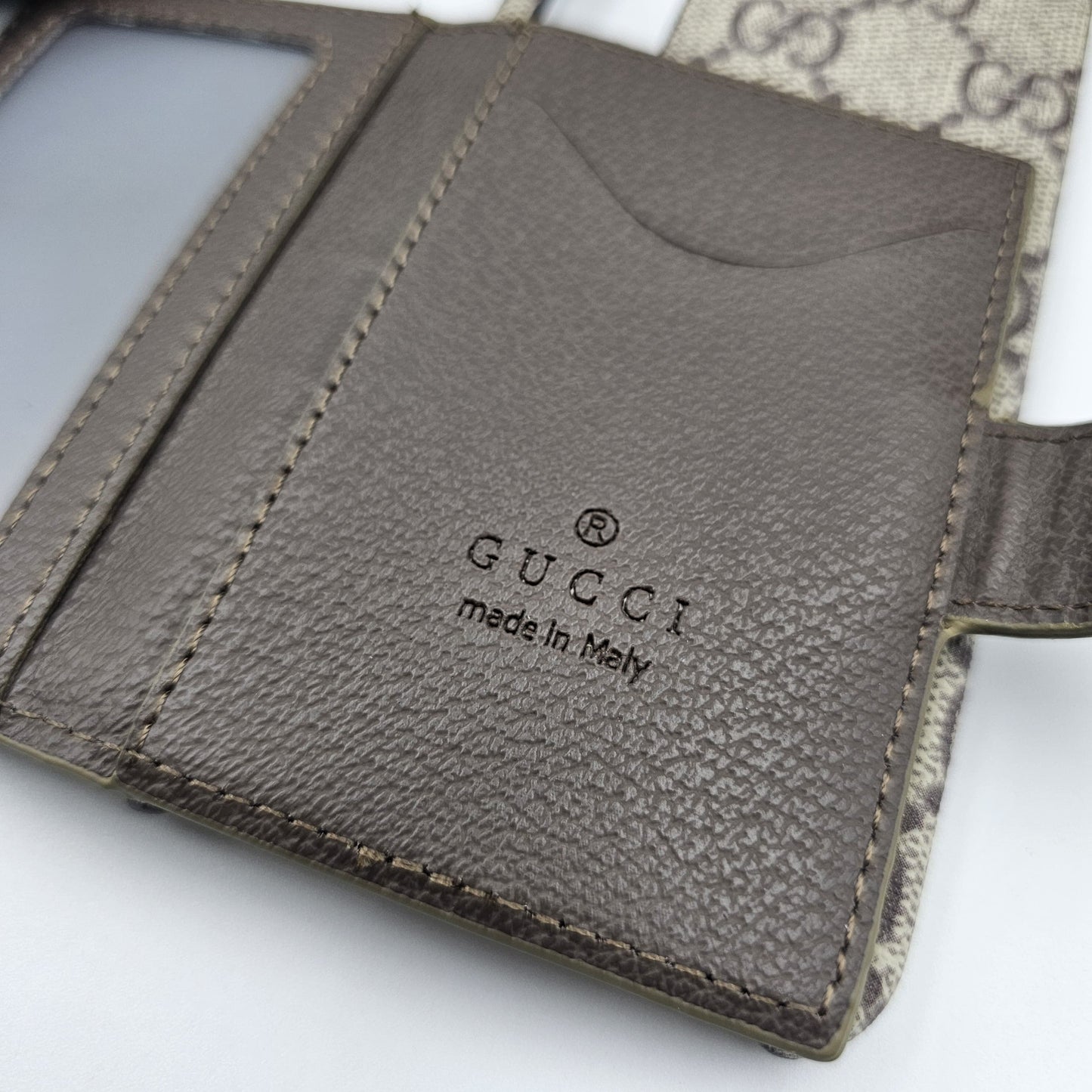 Samsung Galaxy S24 FE Luxury Brand GG Wallet Case Cover