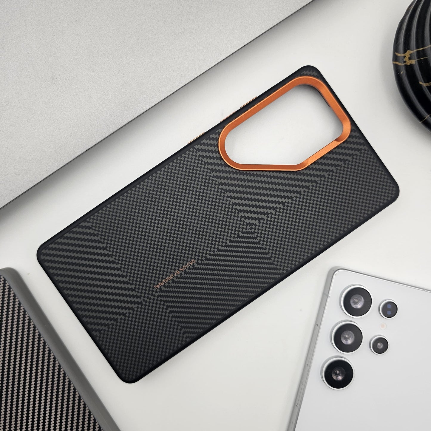 Samsung Galaxy S25 Ultra Super Thin Carbon Fibre Texture Case