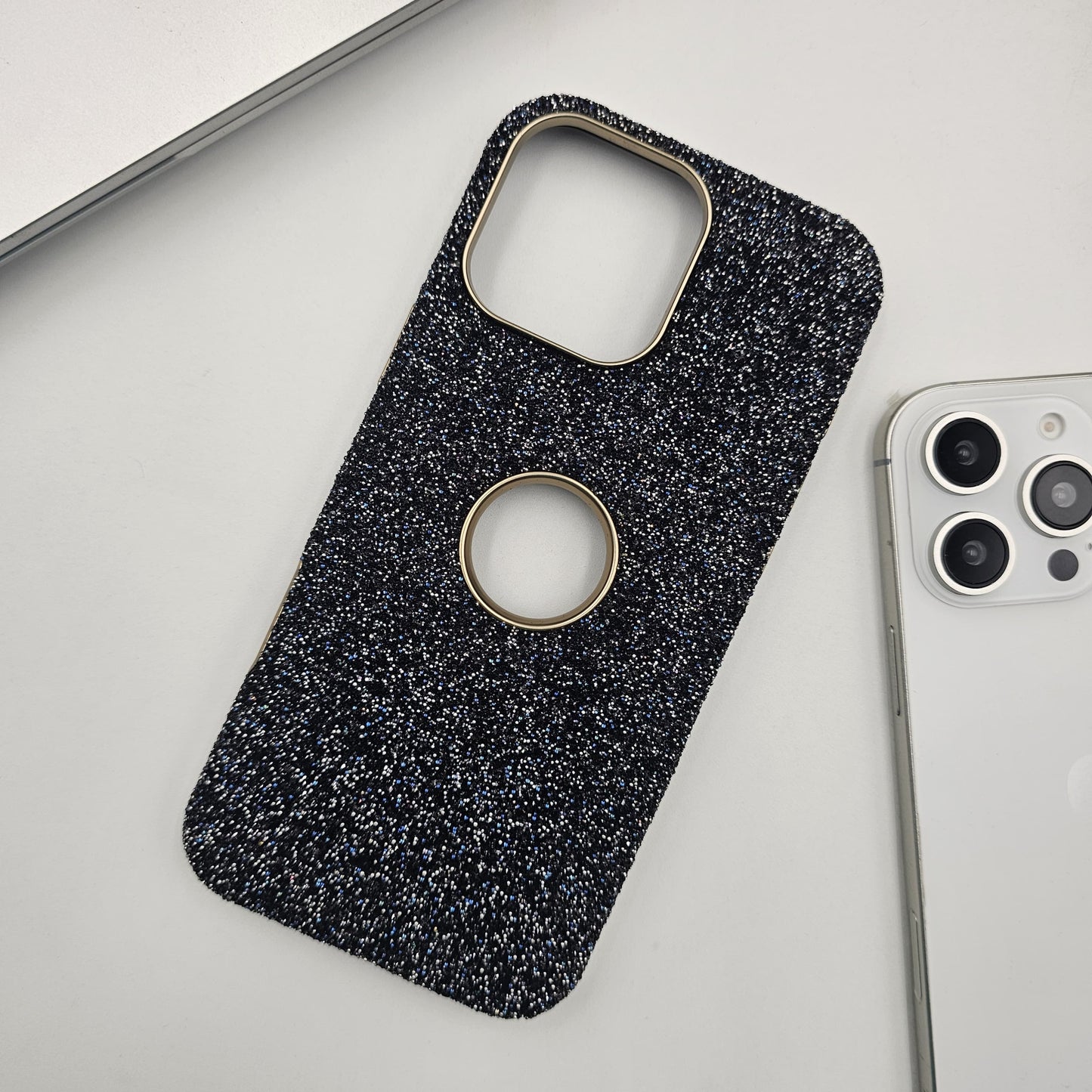 Sparkly Glitter Dust MagSafe Case for iPhone Series | Luxury Diamond Feel Protective Back Cover