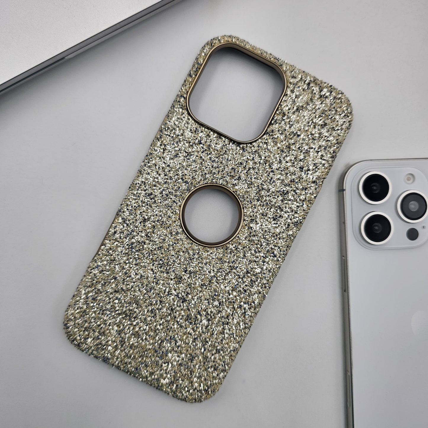 Sparkly Glitter Dust MagSafe Case for iPhone Series | Luxury Diamond Feel Protective Back Cover